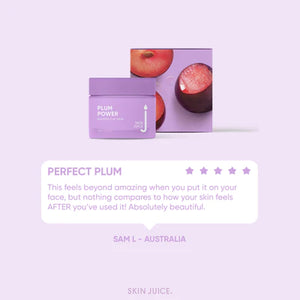 Skin Juice Plum Power Whipped Clay Mask