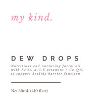 Load image into Gallery viewer, My Kind Dew Drops Soothing Face Oil 30ml